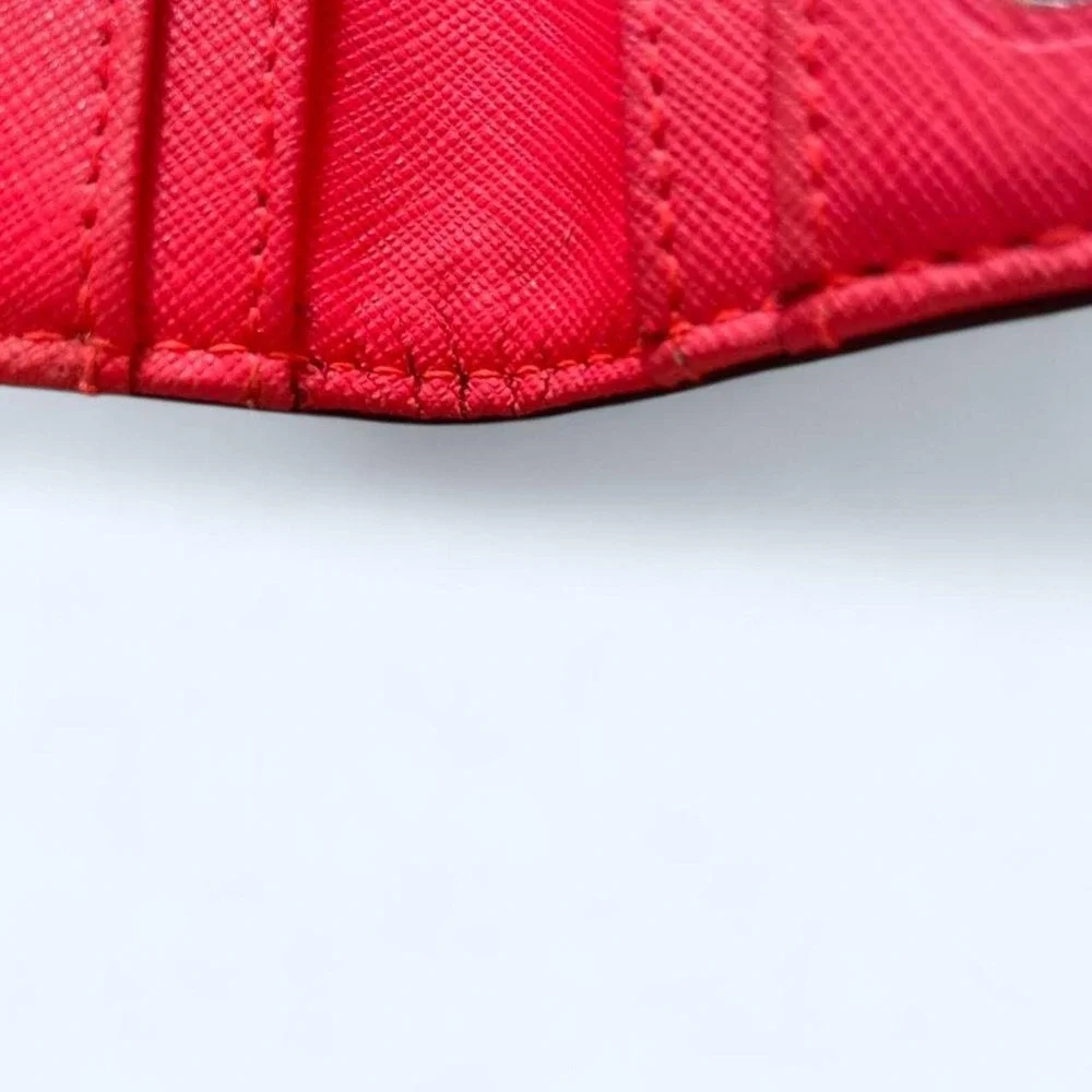 Kate Spade Large Slim Bifold Wallet Saffiano Leather candied‎ madison